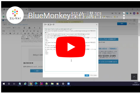 動画マニュアル – CMS BlueMonkeyマニュアルサイト